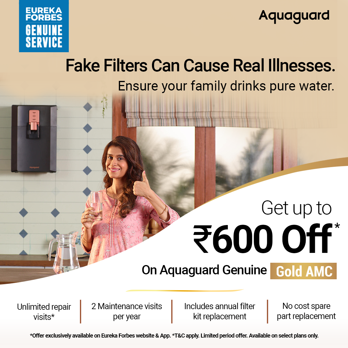 Eureka Forbes Facebook ad