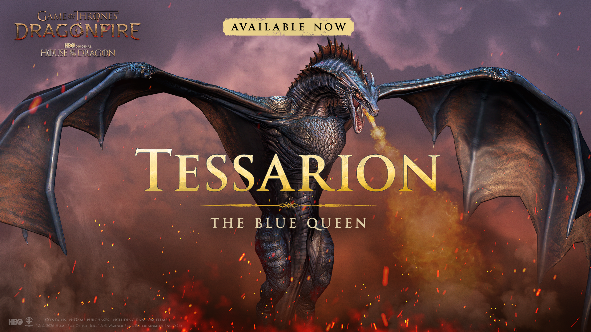 Game of Thrones: Dragonfire Facebook ad