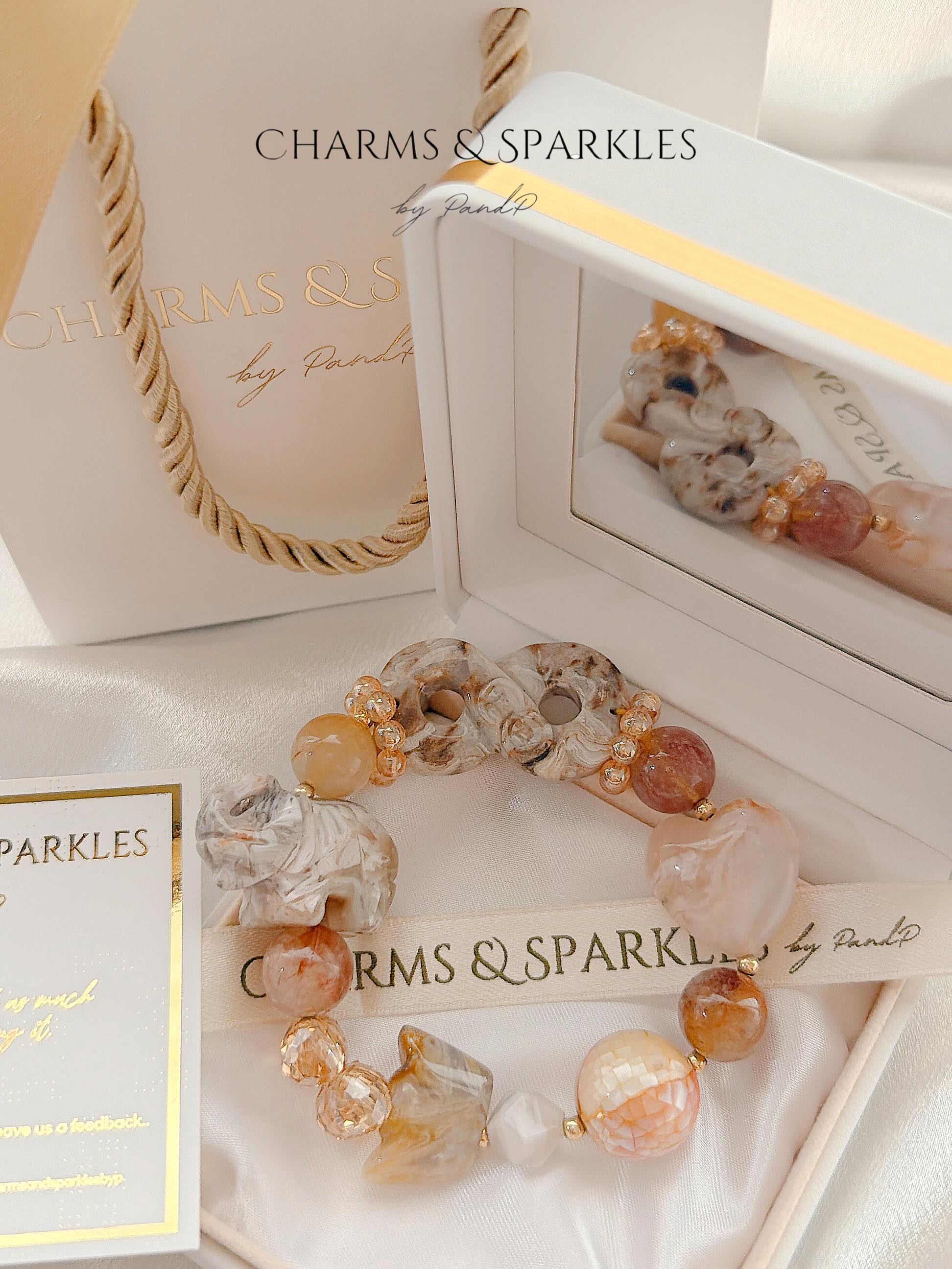Charms & Sparkles by P and P Facebook ad