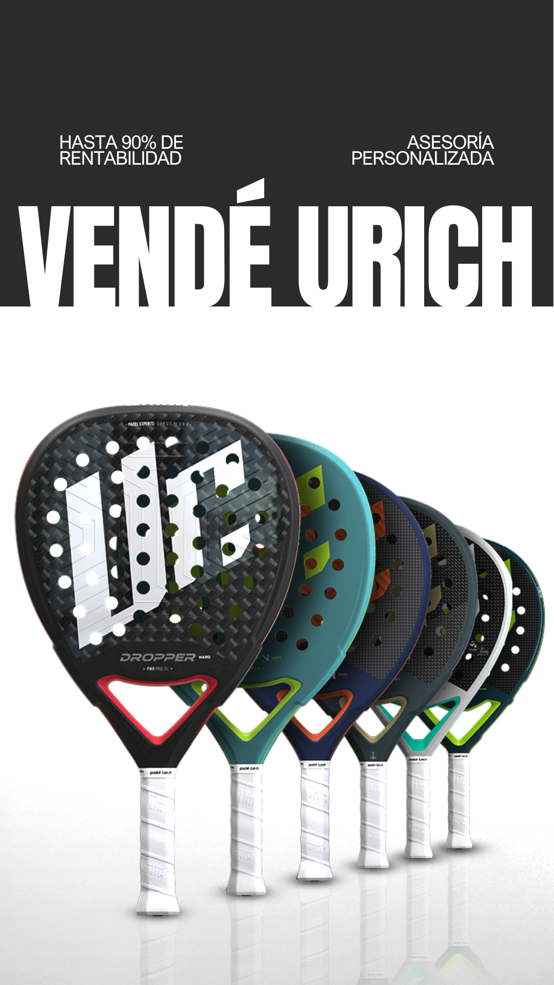 Urich Pádel Facebook ad from Sep 21, 2025