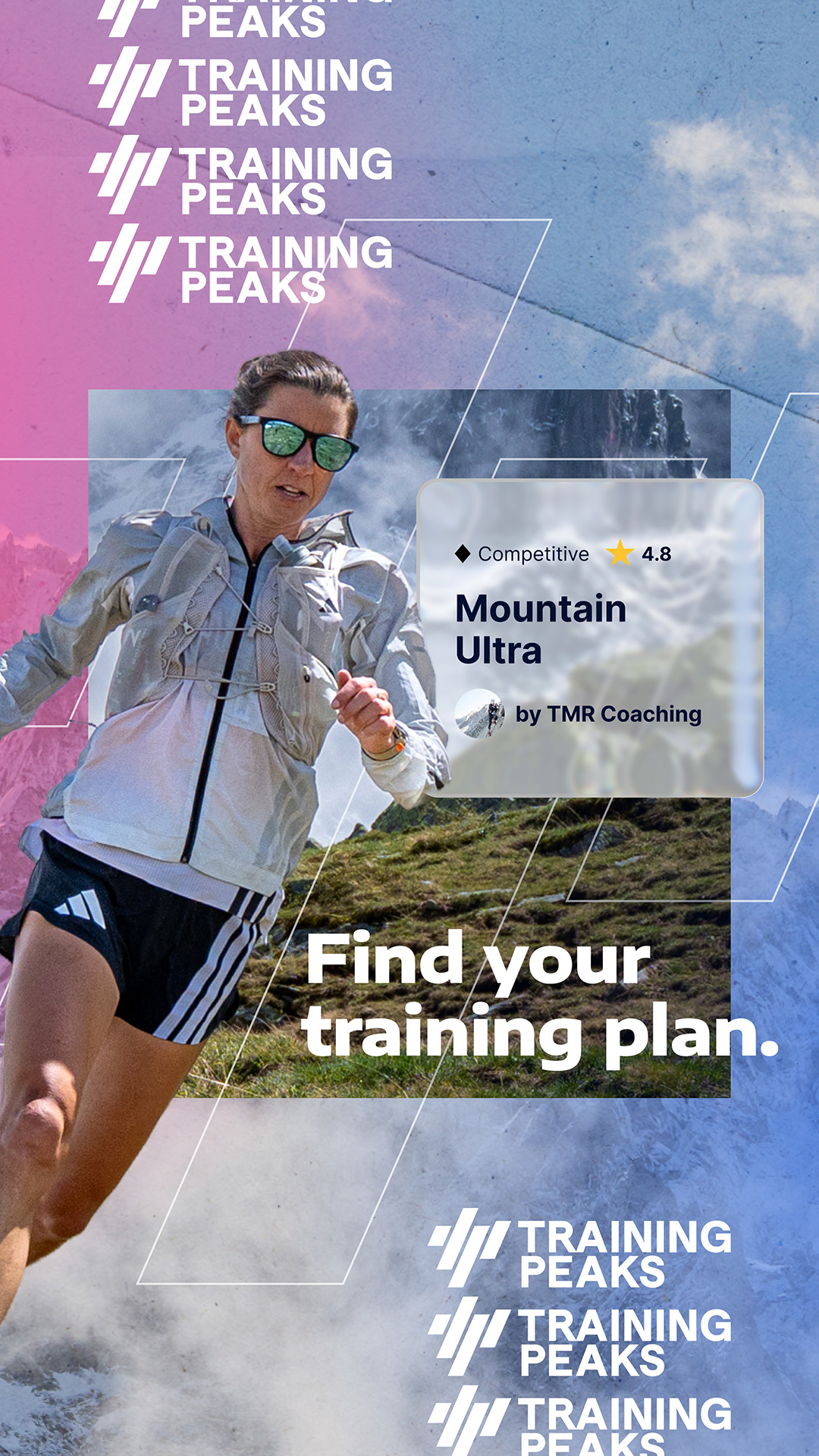 TrainingPeaks Facebook ad: Shop training plans