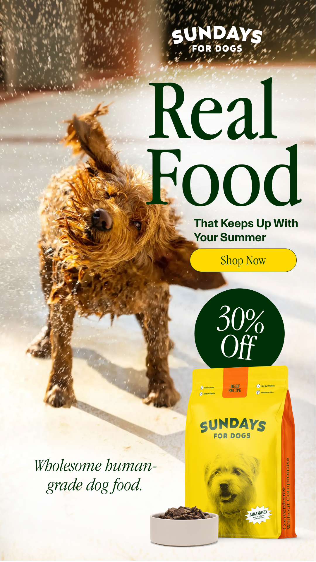Sundays Facebook ad