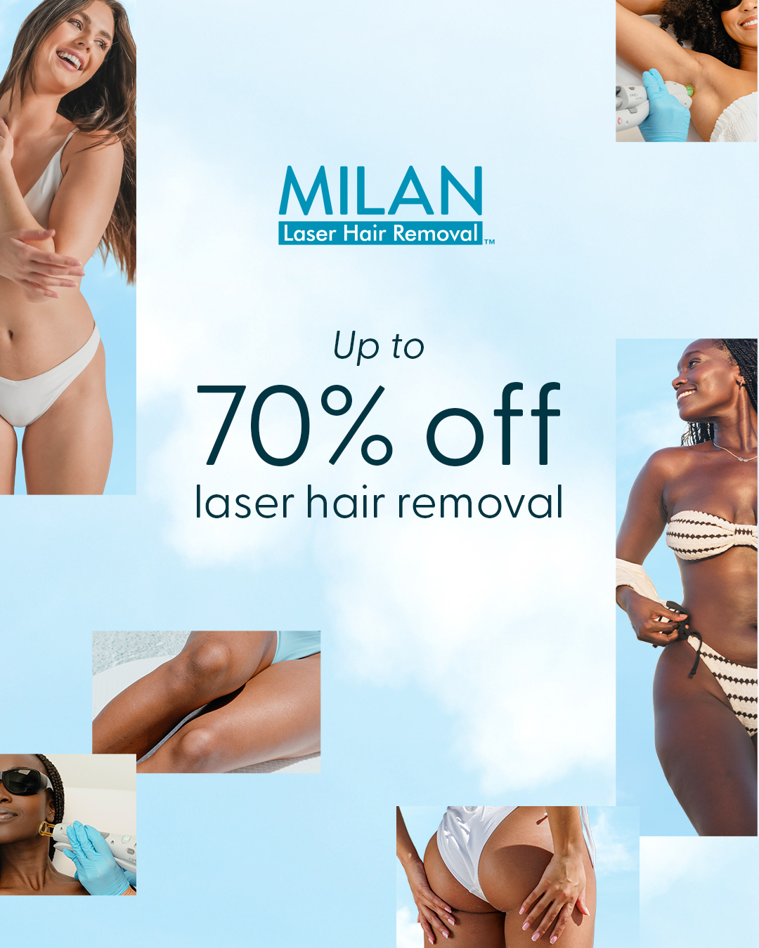 Milan Laser Hair Removal Facebook ad
