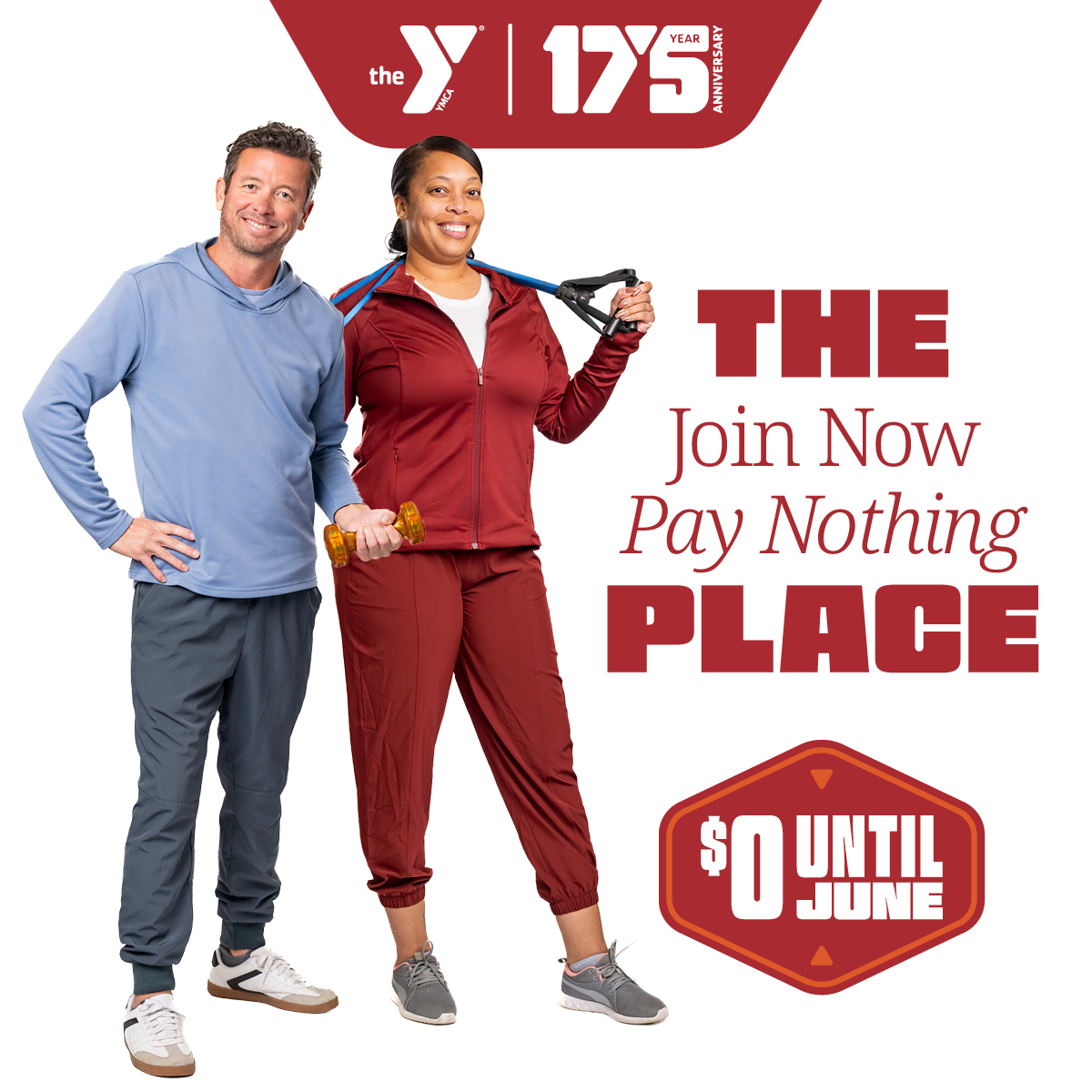 YMCA of Greater Richmond Facebook ad: Join in May and SAVE!