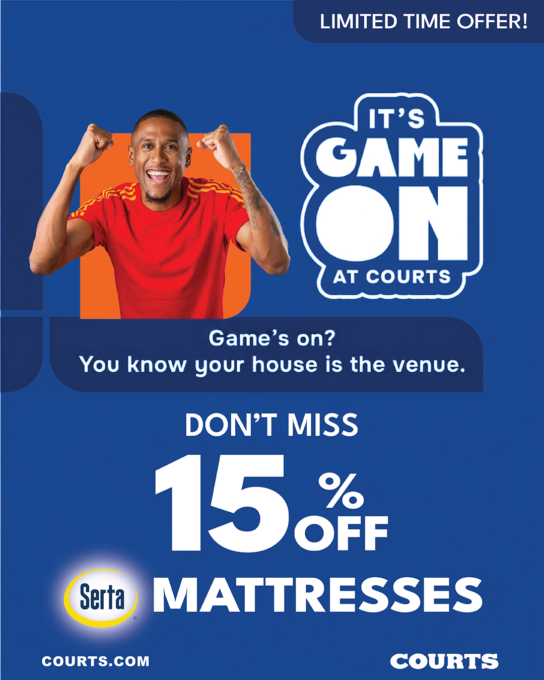 Serta Caribbean Facebook ad