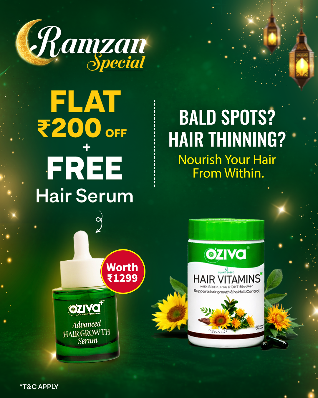 OZiva Facebook ad