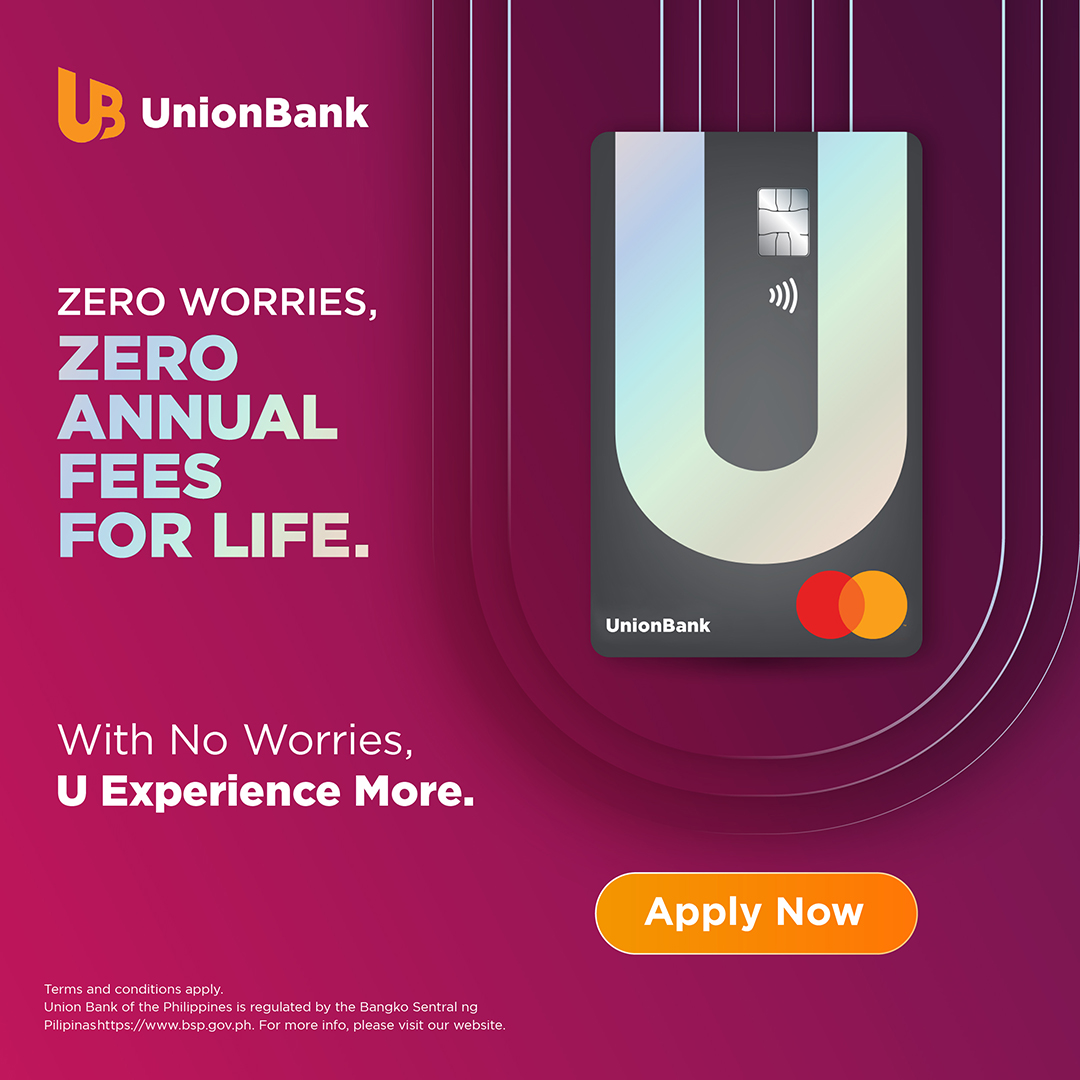 Union Bank of the Philippines Facebook ad: Make the Switch to Zero Fees Today.