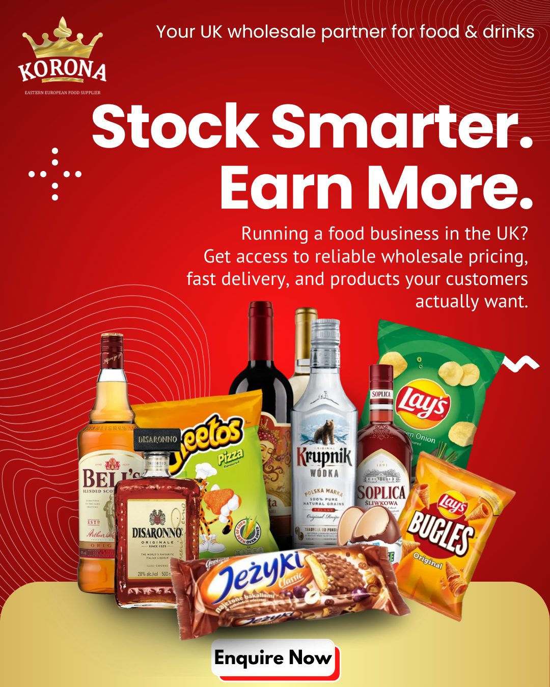 The Polish Shop Cash & Carry Ltd Facebook ad: Calling all shop owners