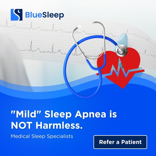 BlueSleep - Sleep Health and Wellness Facebook ad