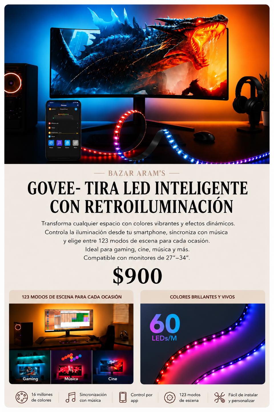 Bazar Aram’s Facebook ad