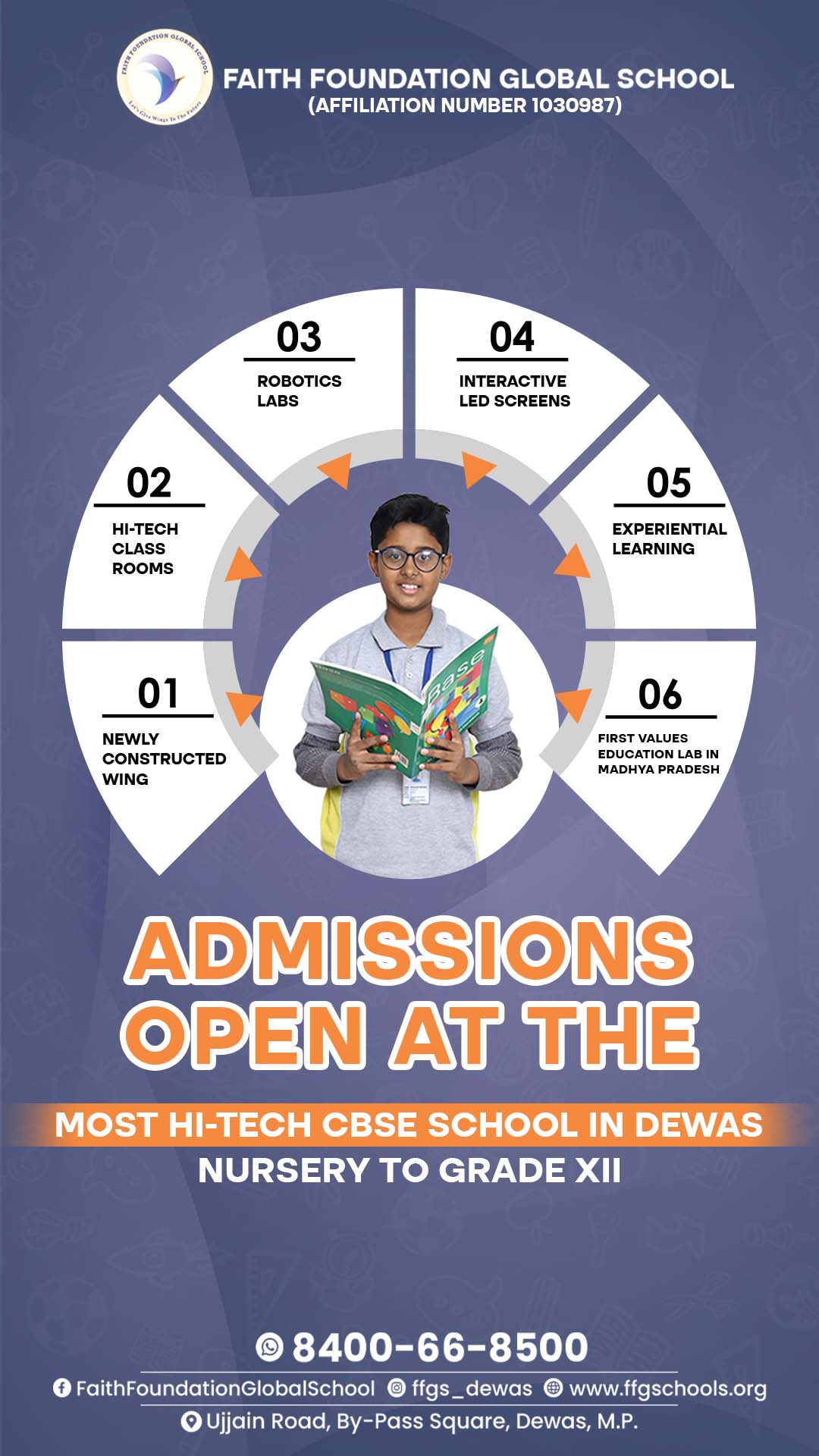 Faith Foundation Global School Facebook ad from Jun 9, 2025