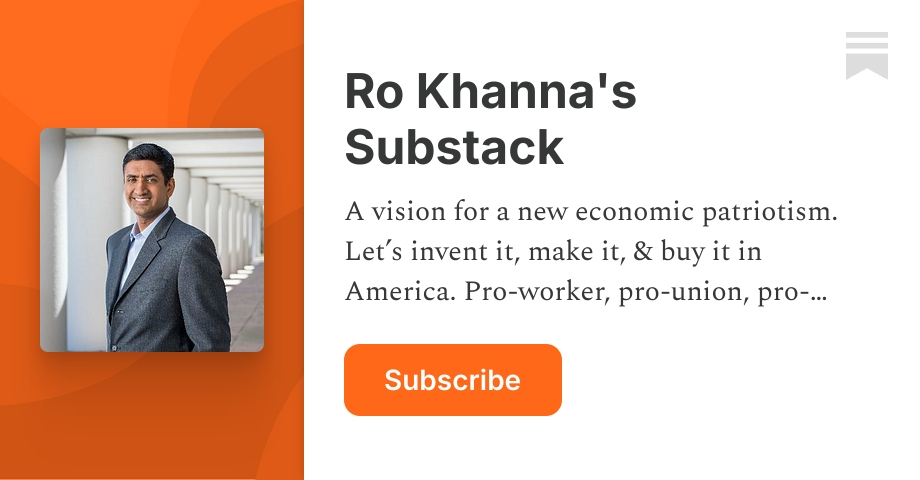 Ro Khanna Facebook ad