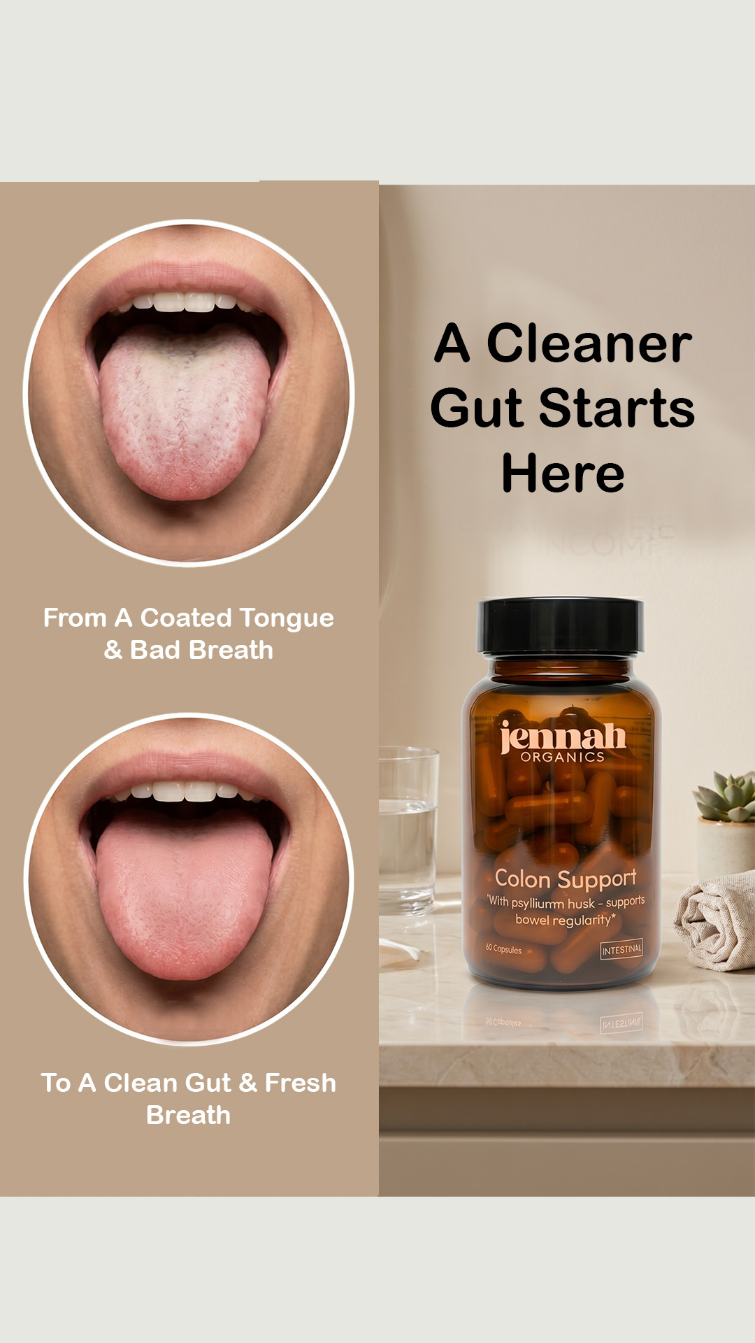 Jennah Organics Facebook ad