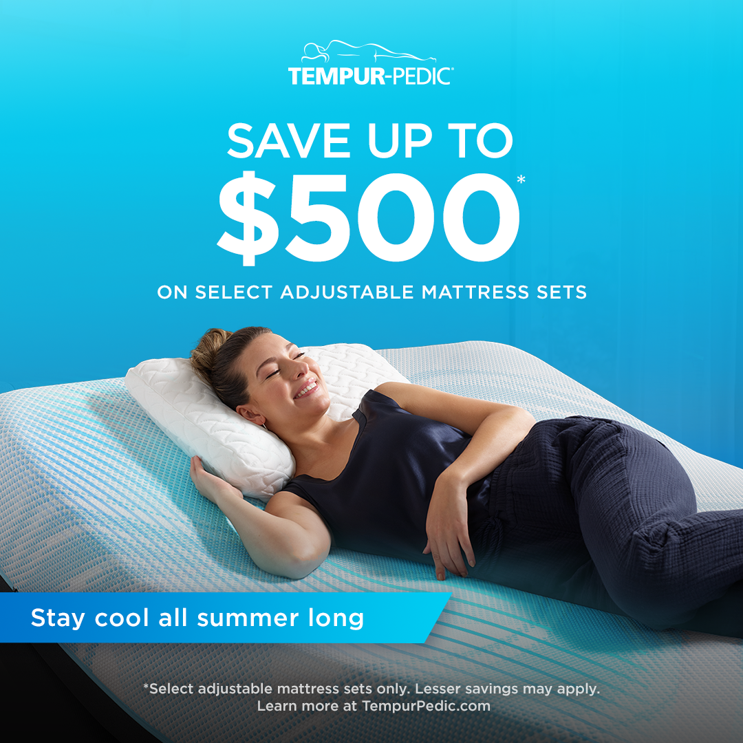 Tempur-Pedic USA Facebook ad