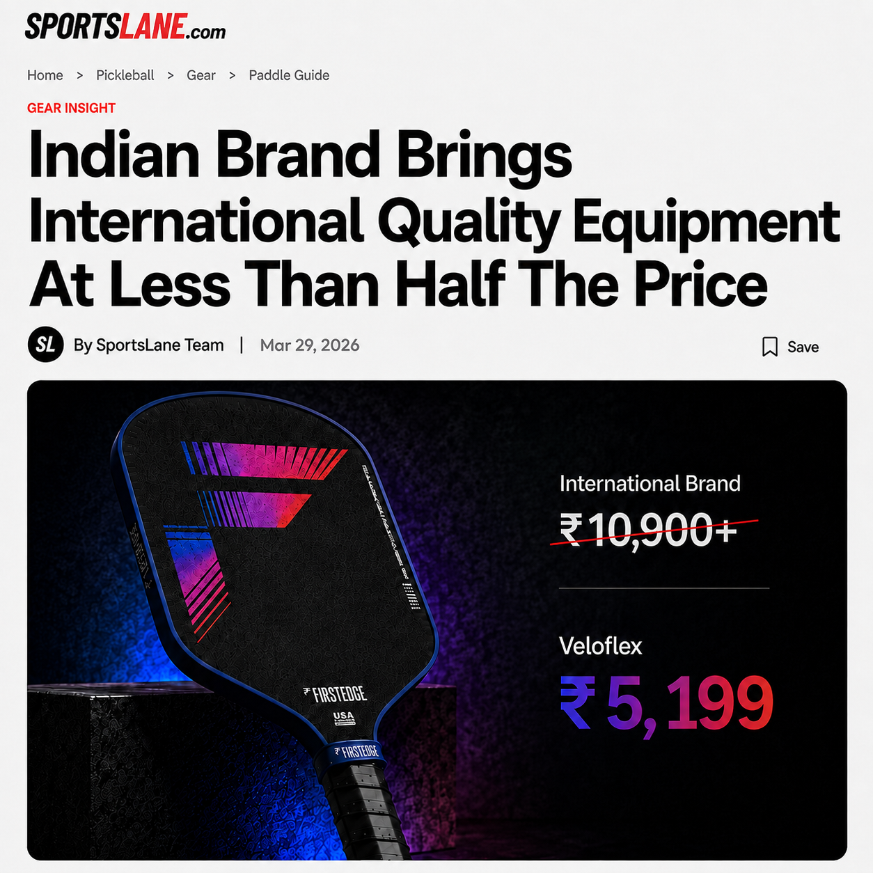 FirstEdge Sports Facebook ad: Stop Playing. Start Winning. | 31% OFF