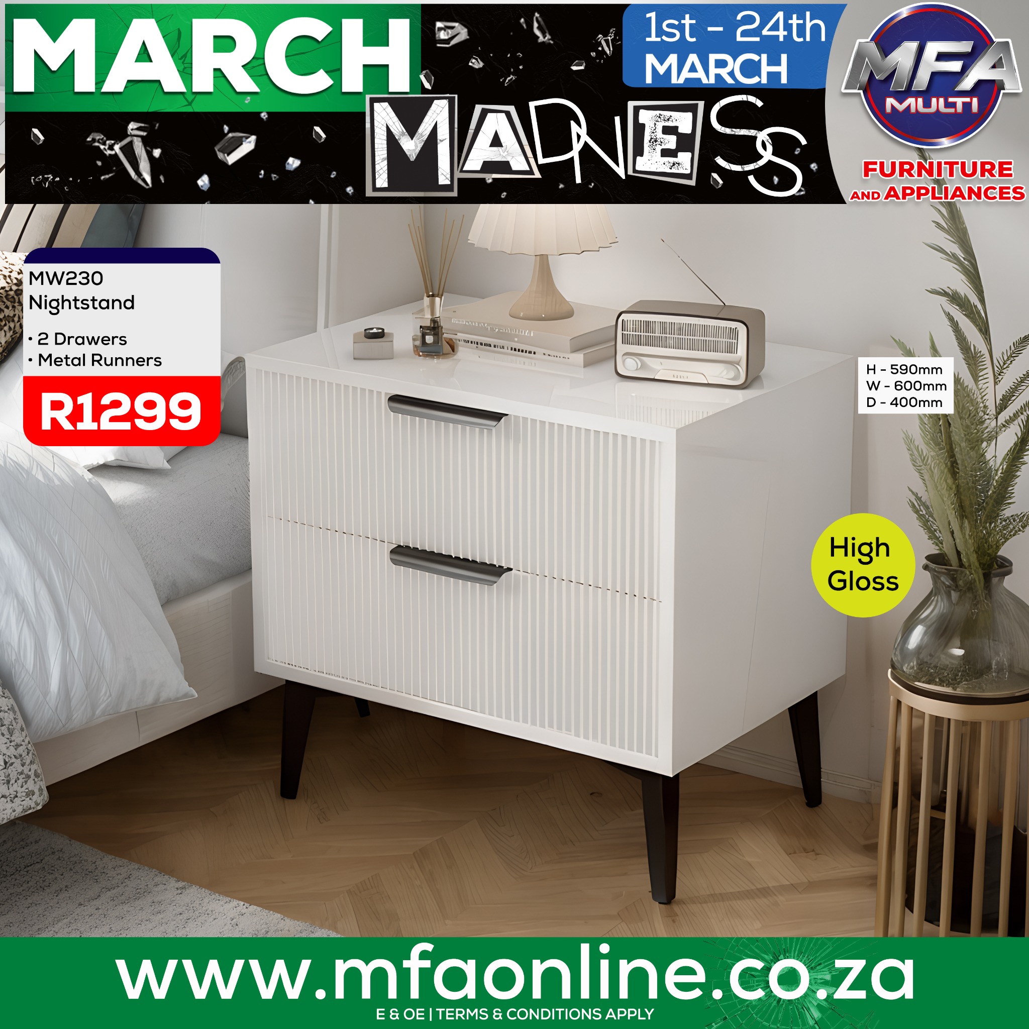 Multi Furniture and Appliances Facebook ad
