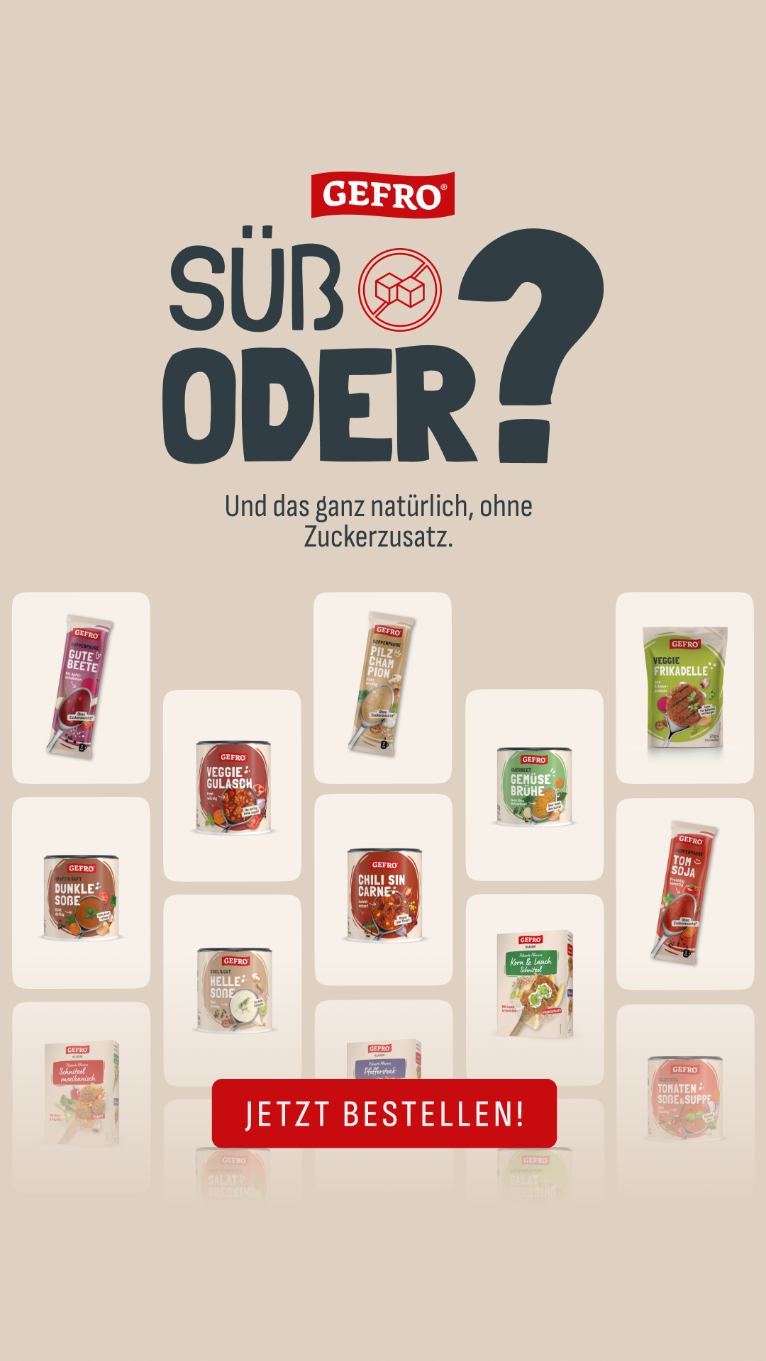 GEFRO Facebook ad