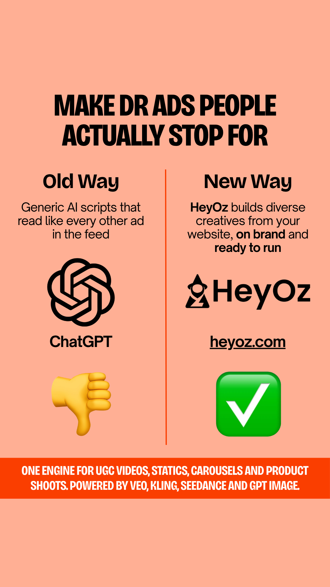 Oz: AI Marketing Platform Facebook ad