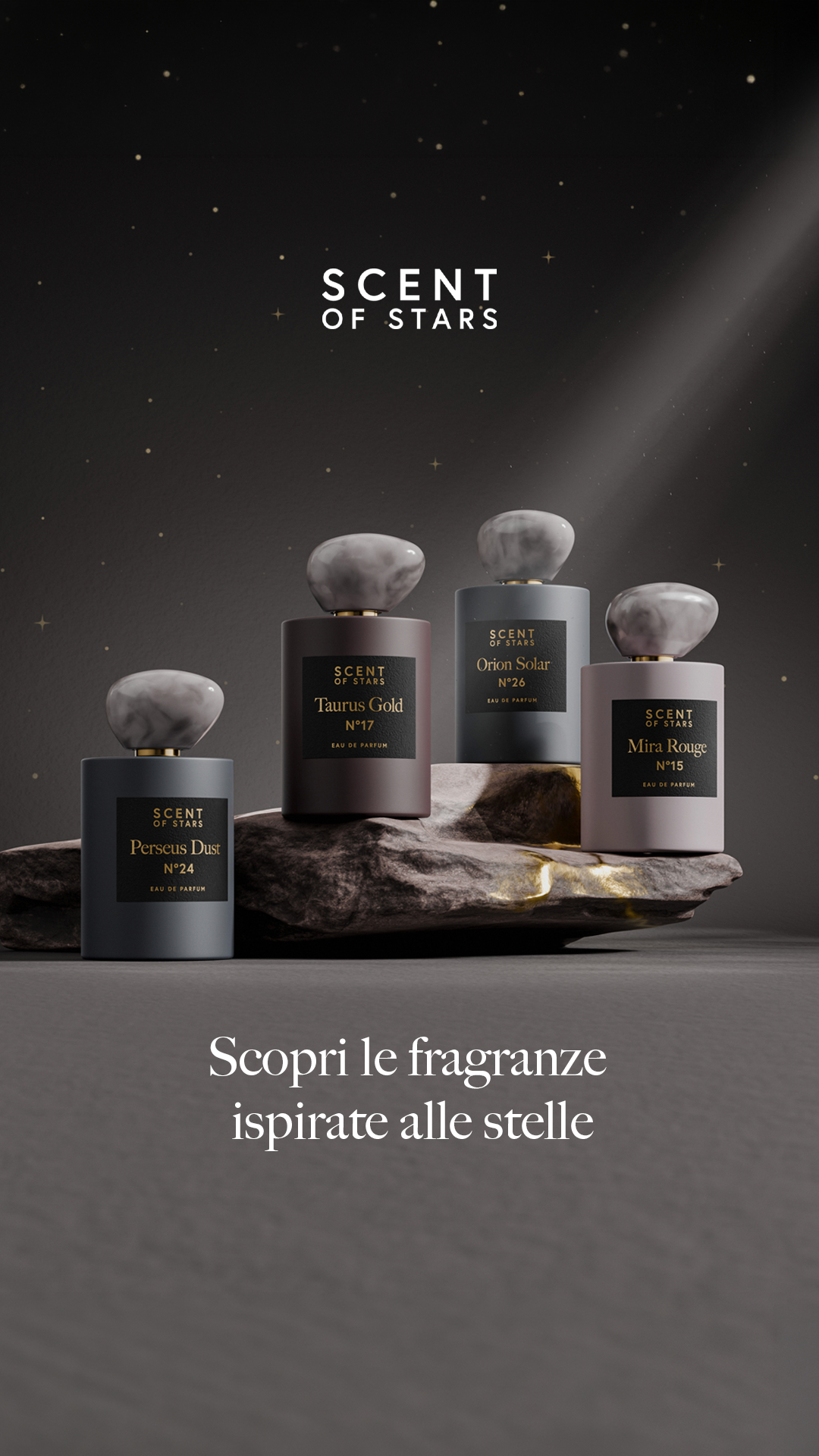 Notino Facebook ad: SCENT OF STARS