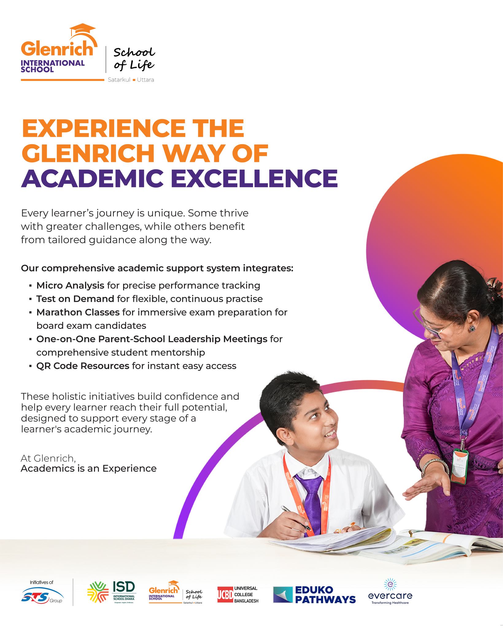 Glenrich International School, Uttara Facebook ad