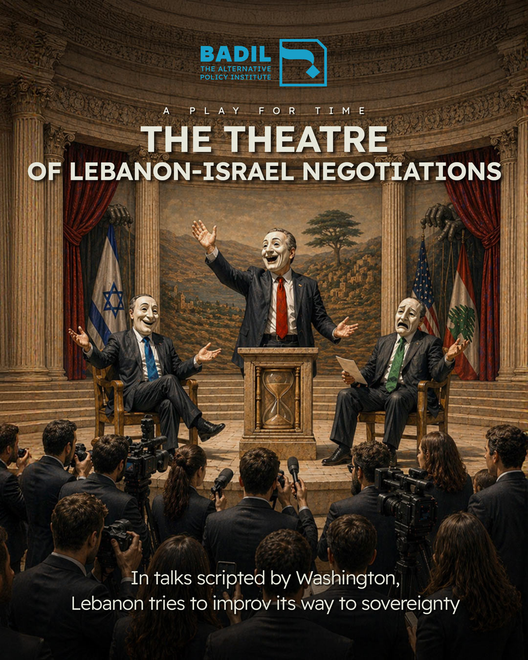 Badil: The Alternative Policy Institute Facebook ad: Lebanon is being asked to negotiate terms it…