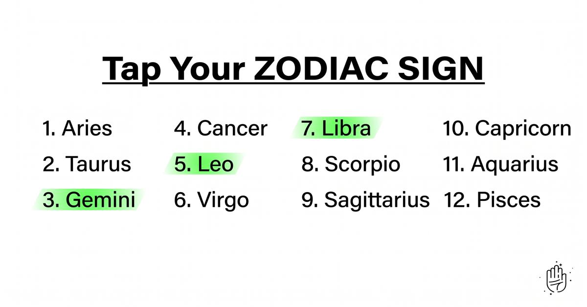 Zodiac Unveiled Daily Facebook ad