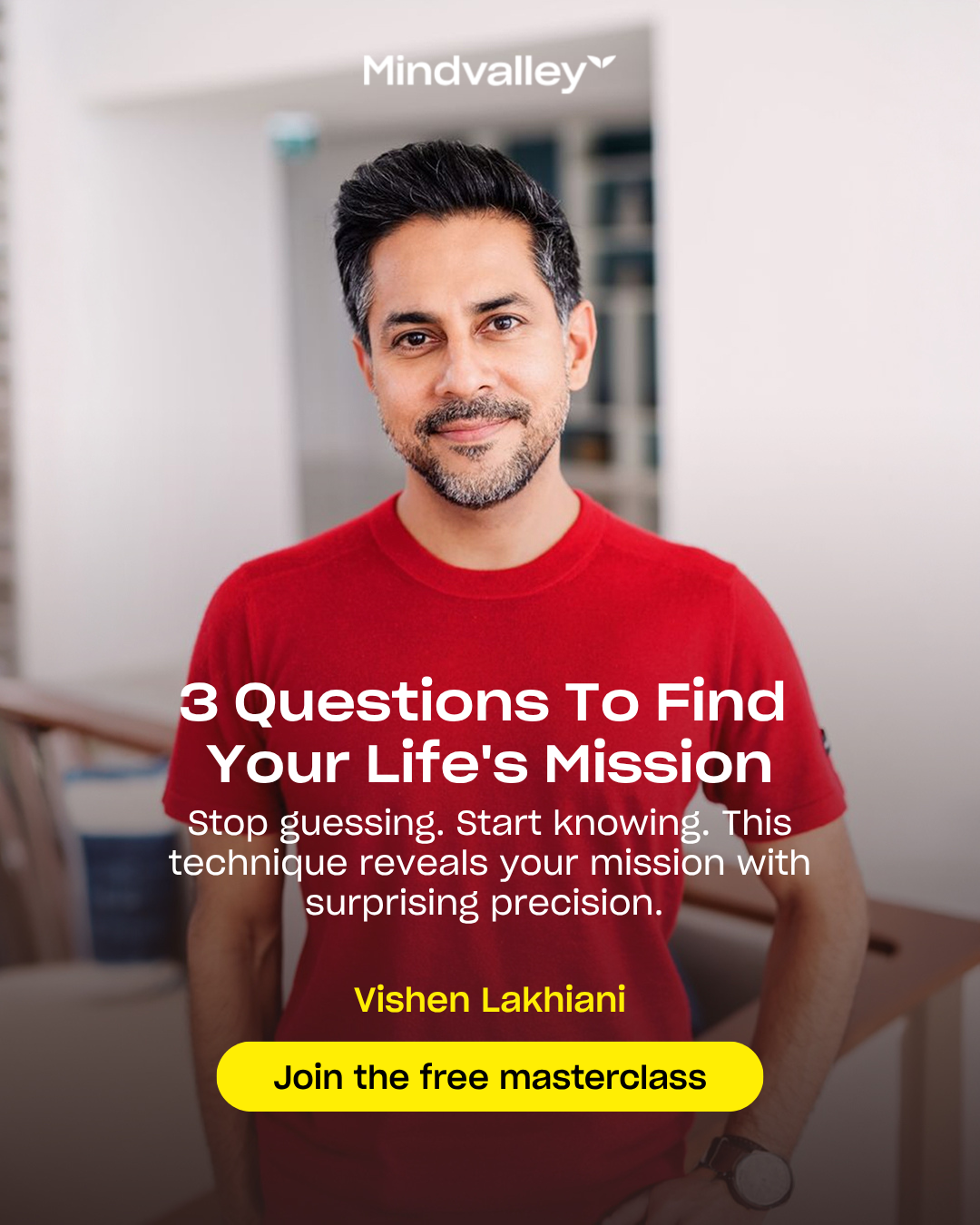 Mindvalley Facebook ad from May 18, 2026