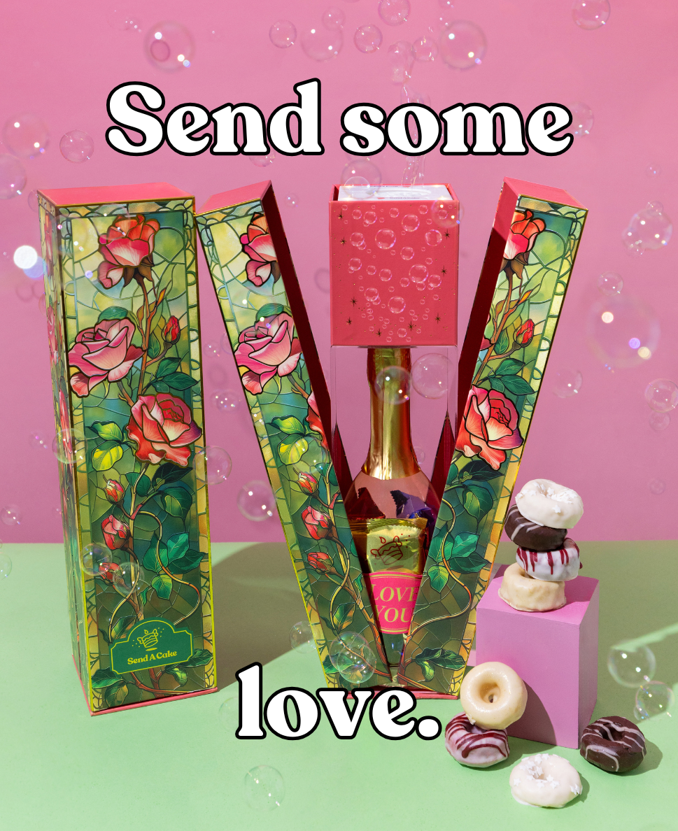 Sendacake Facebook ad