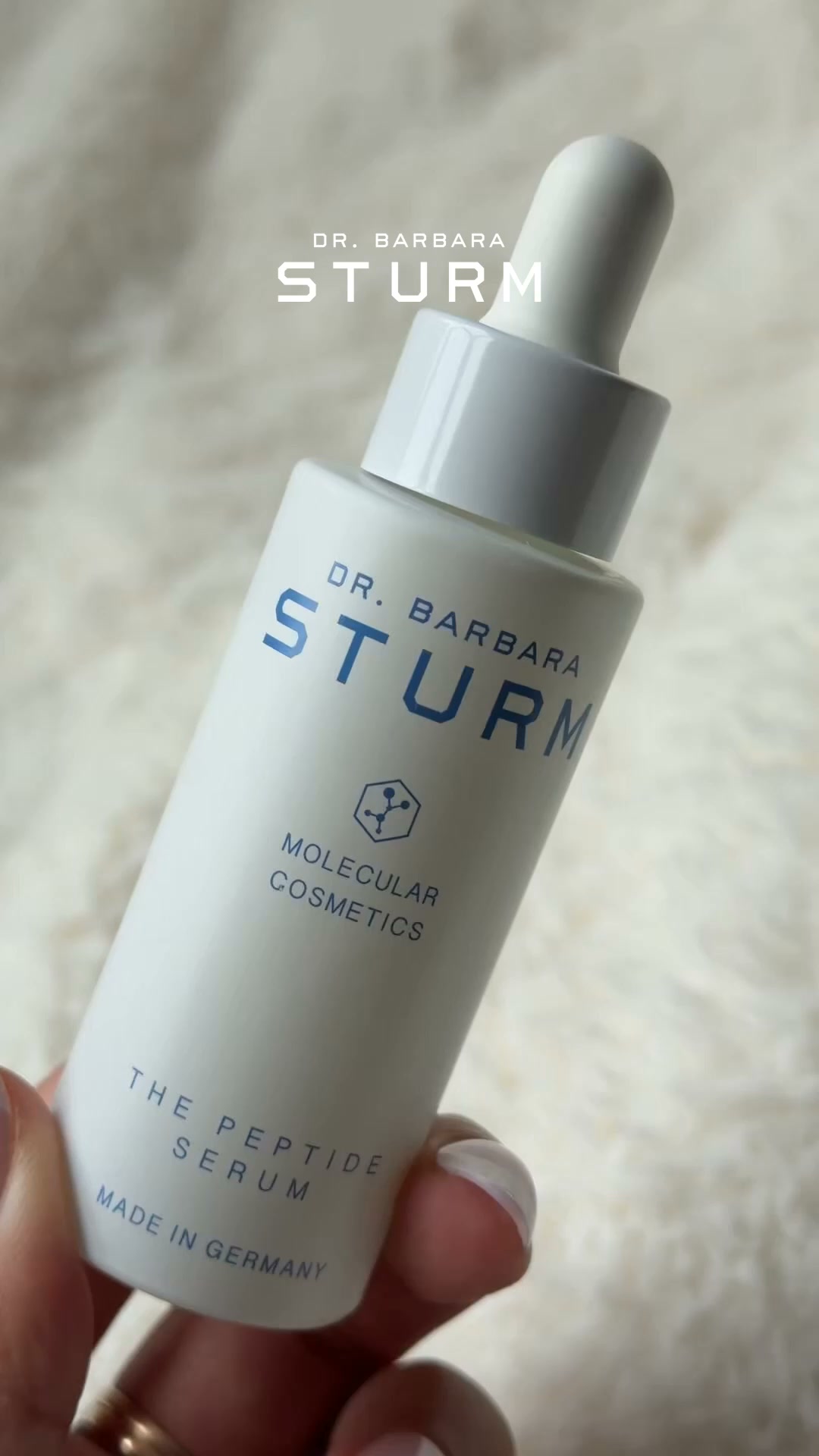 Dr. Barbara Sturm Facebook ad: The Peptide Serum