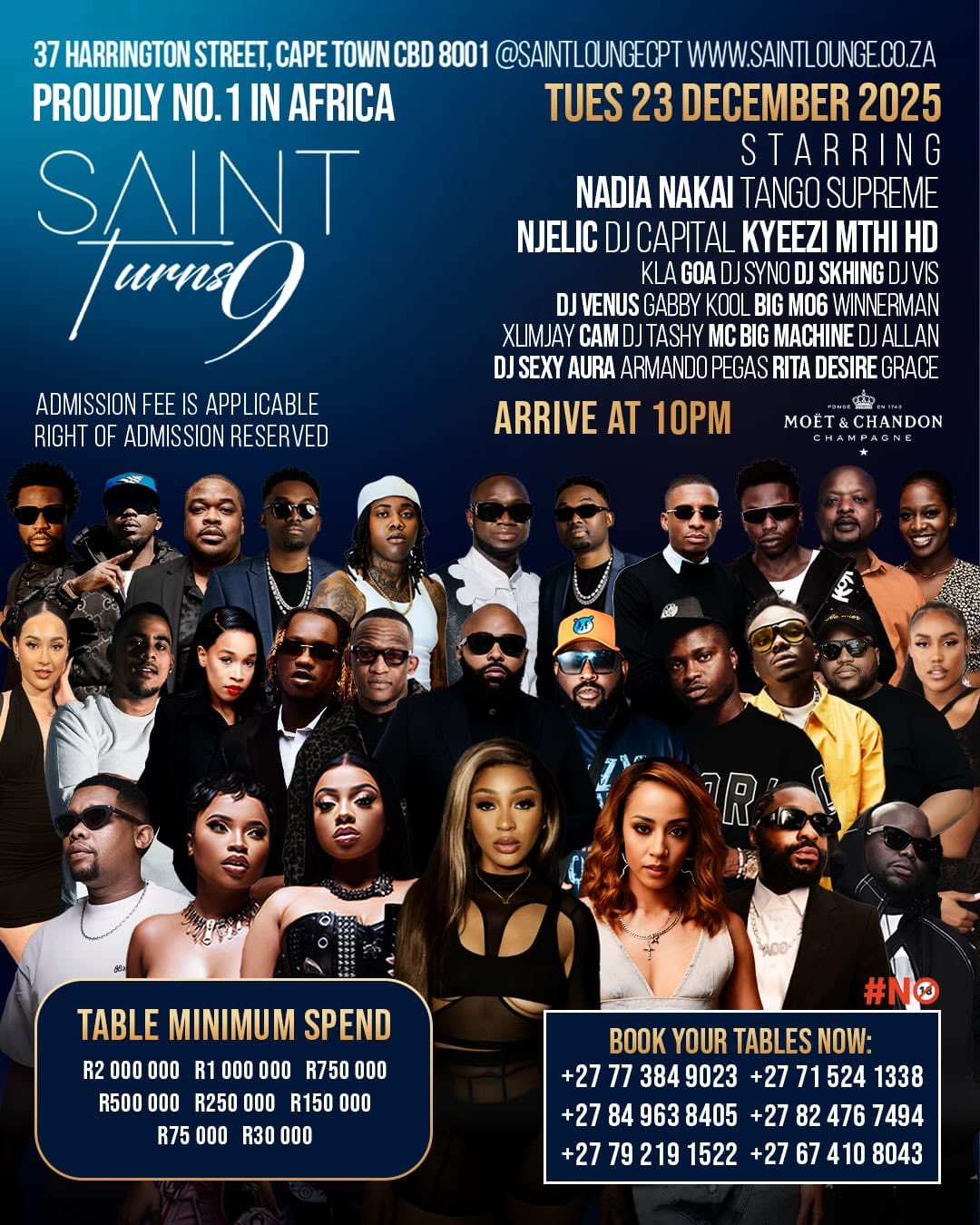 Saint Facebook ad: The space comes alive with star power and…