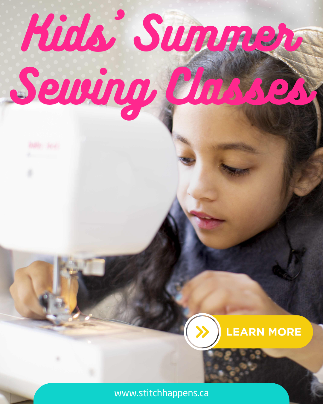 Stitch Happens Facebook ad