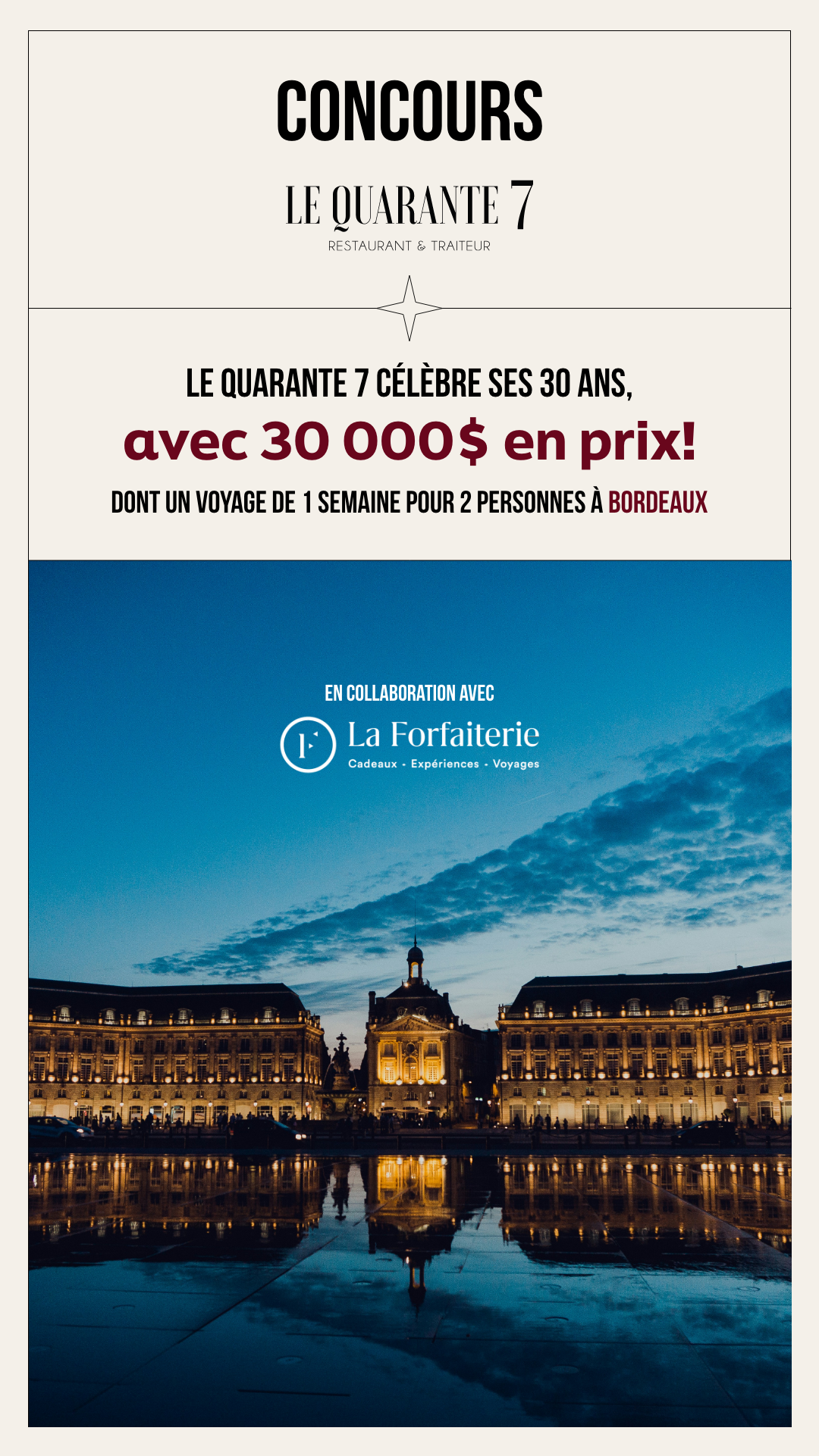 Passe-Partout Services et Bonne Chère Facebook ad from Dec 2, 2025