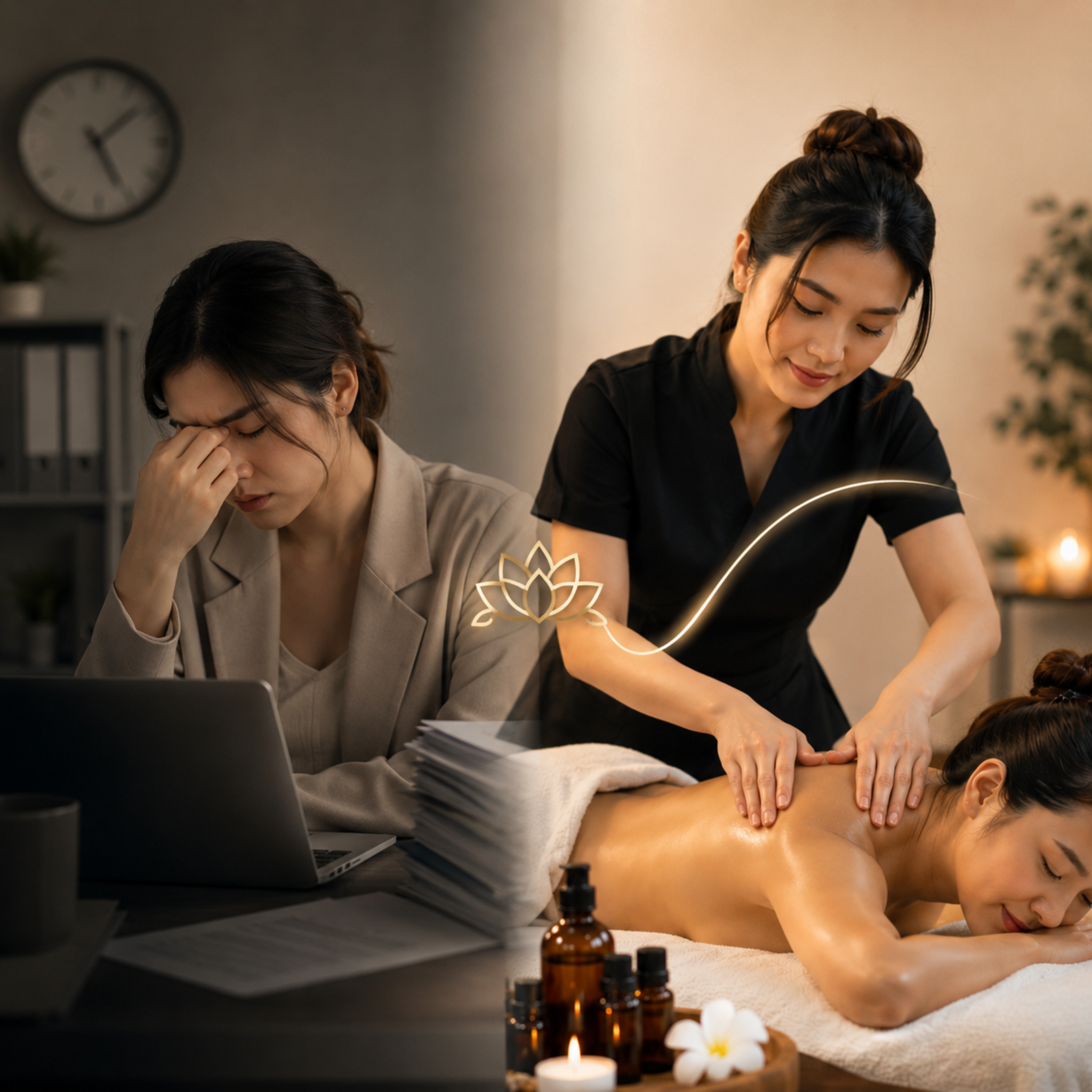 Wellness Art Massage School & Corporate Wellness Facebook ad