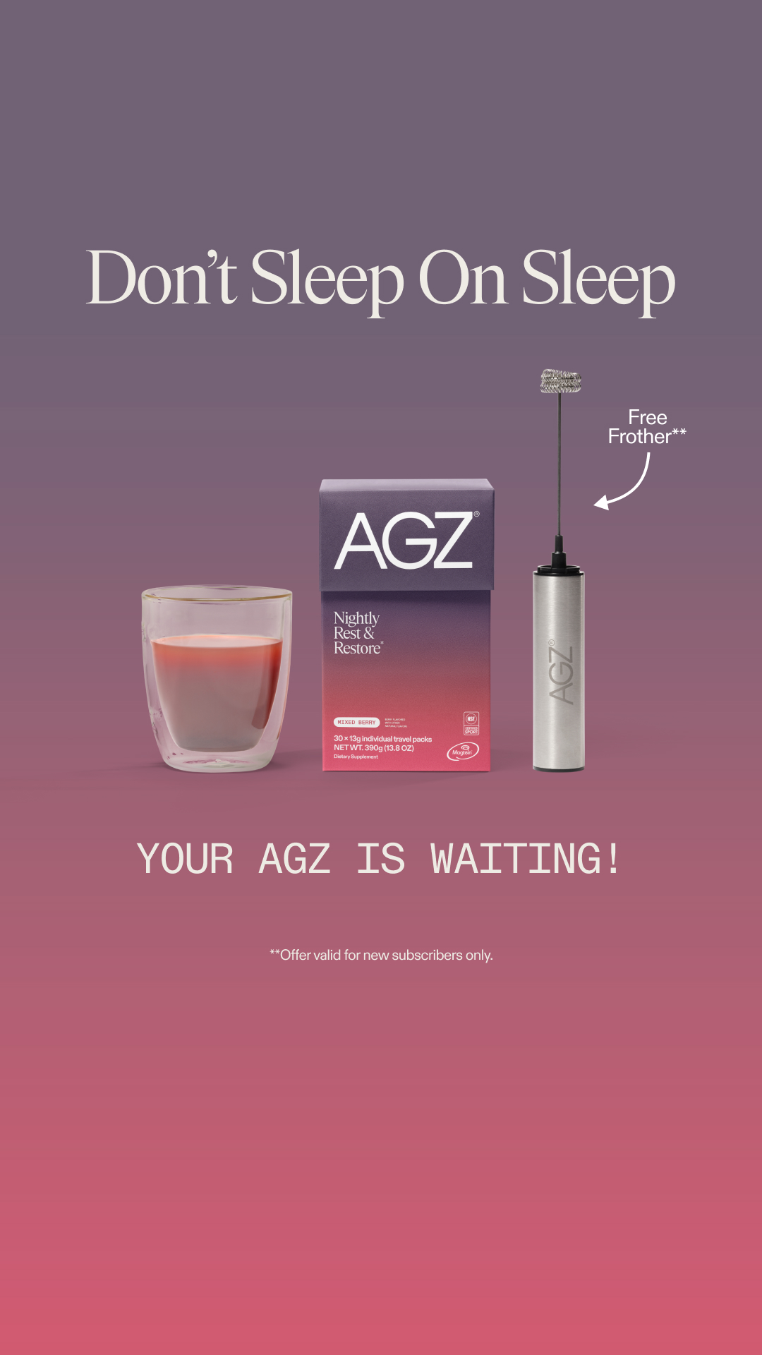 AG1 by Athletic Greens Facebook ad