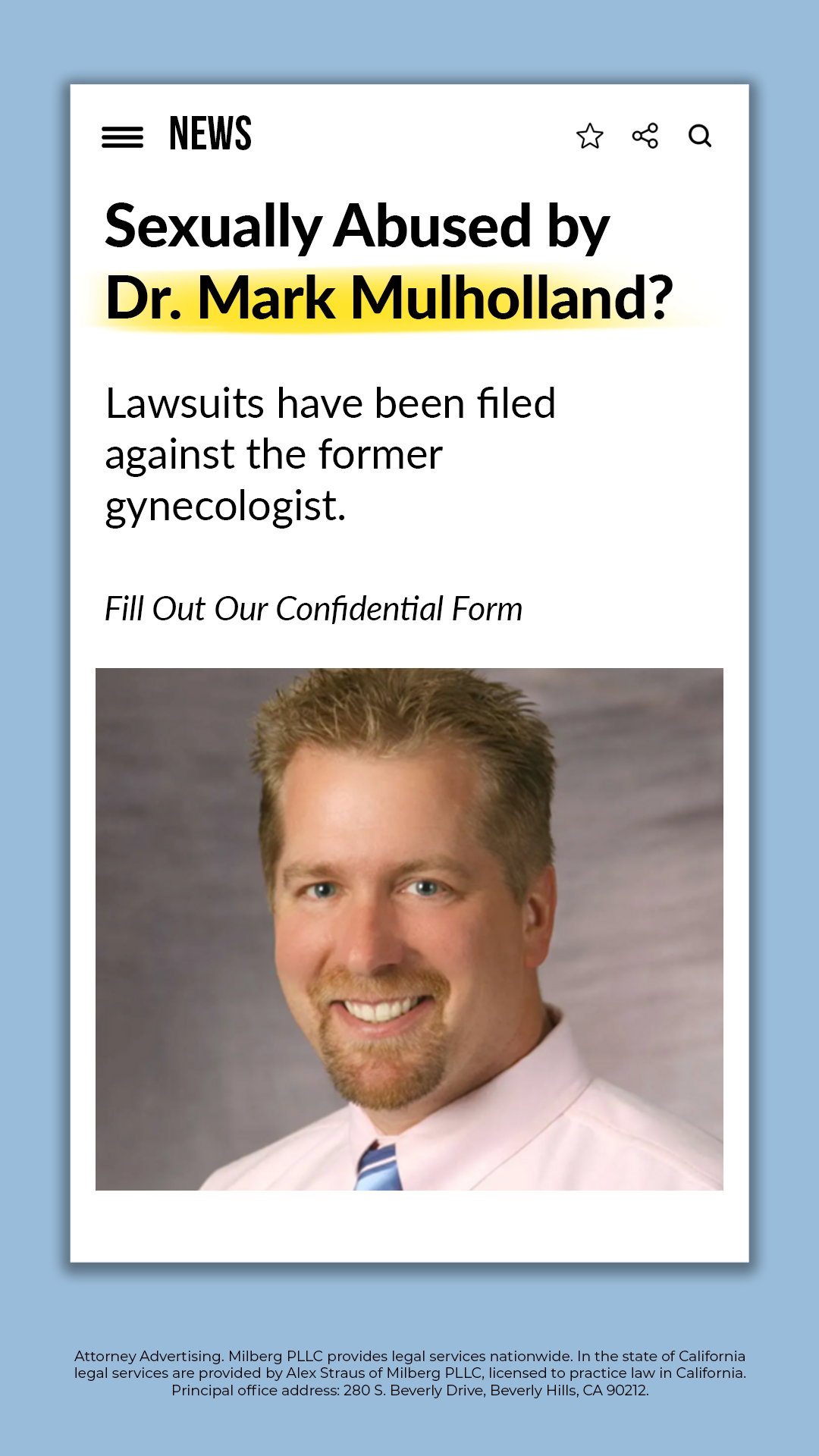 Safe Space Legal Help Facebook ad from Mar 12, 2026