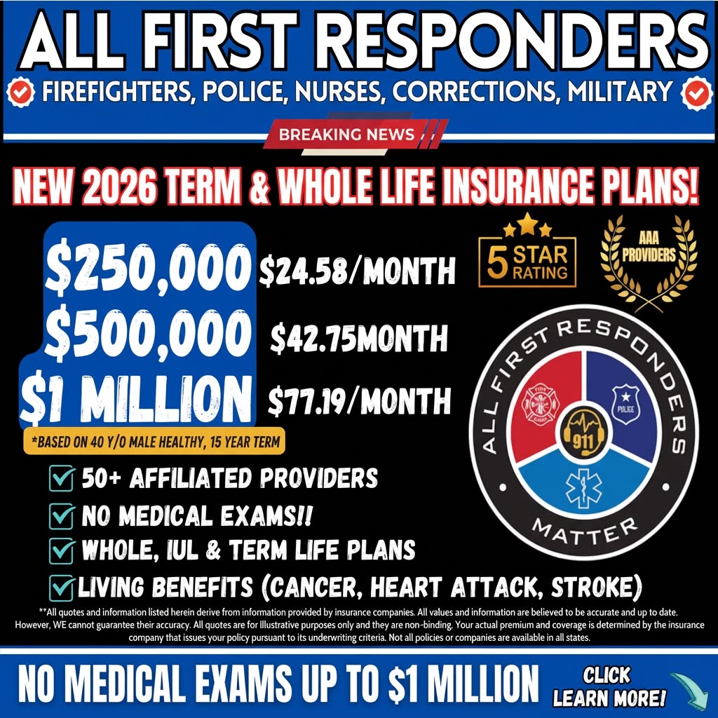 First Responders Financial Group Facebook ad