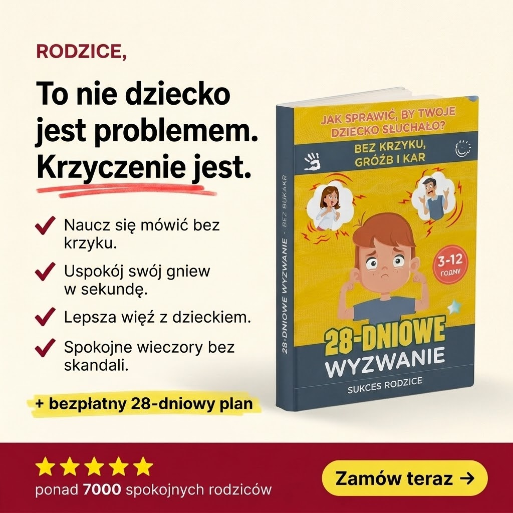 Sukcesy rodziców Facebook ad: Skończ z krzykiem, karami i groźbami!