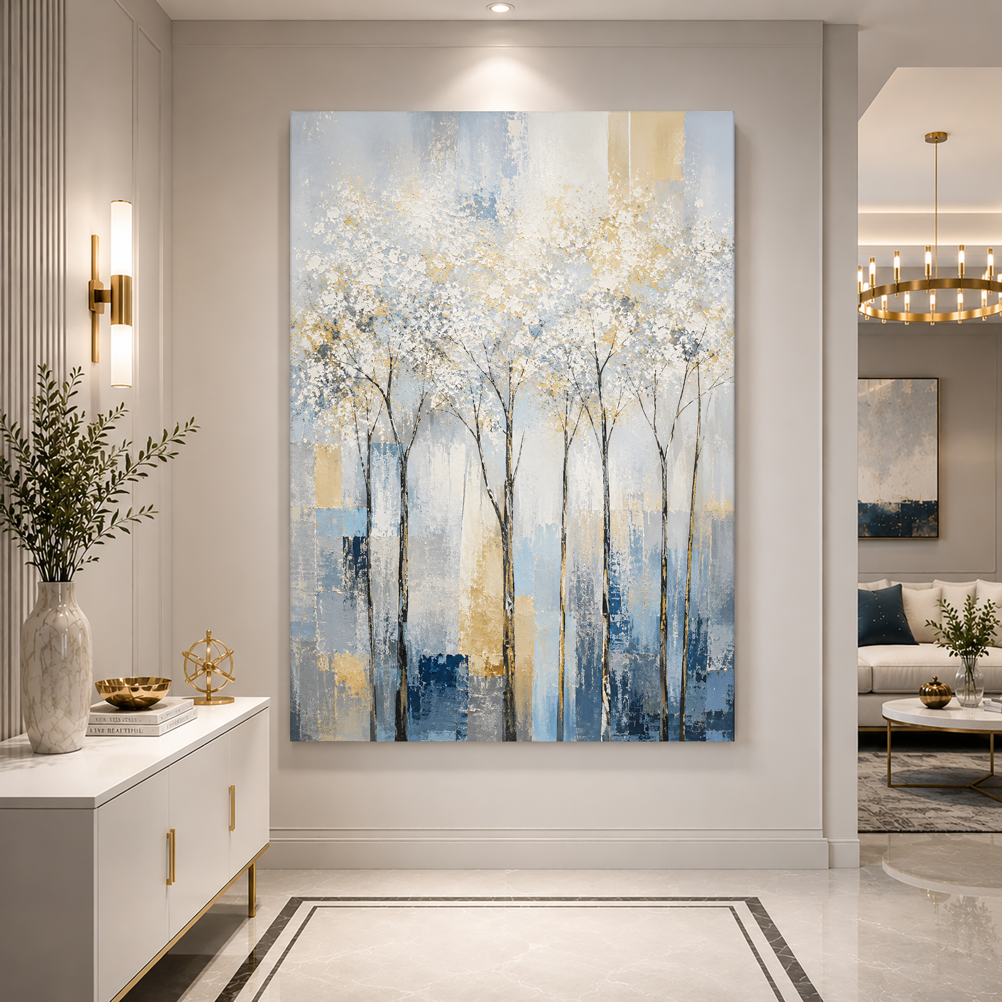 Tailored Canvases - Personalized Art Facebook ad: Whispering Forest | Made in the USA | Ships Fast