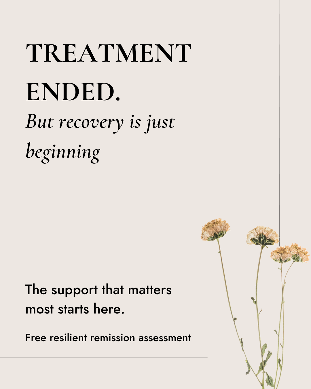 Breast Wise Facebook ad: Are you actually recovering?