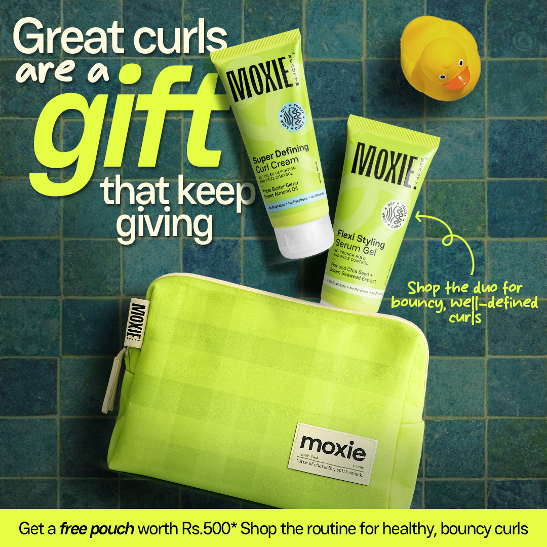 Moxie Beauty Facebook ad: Say Yes to Gorgeous Curly Hair