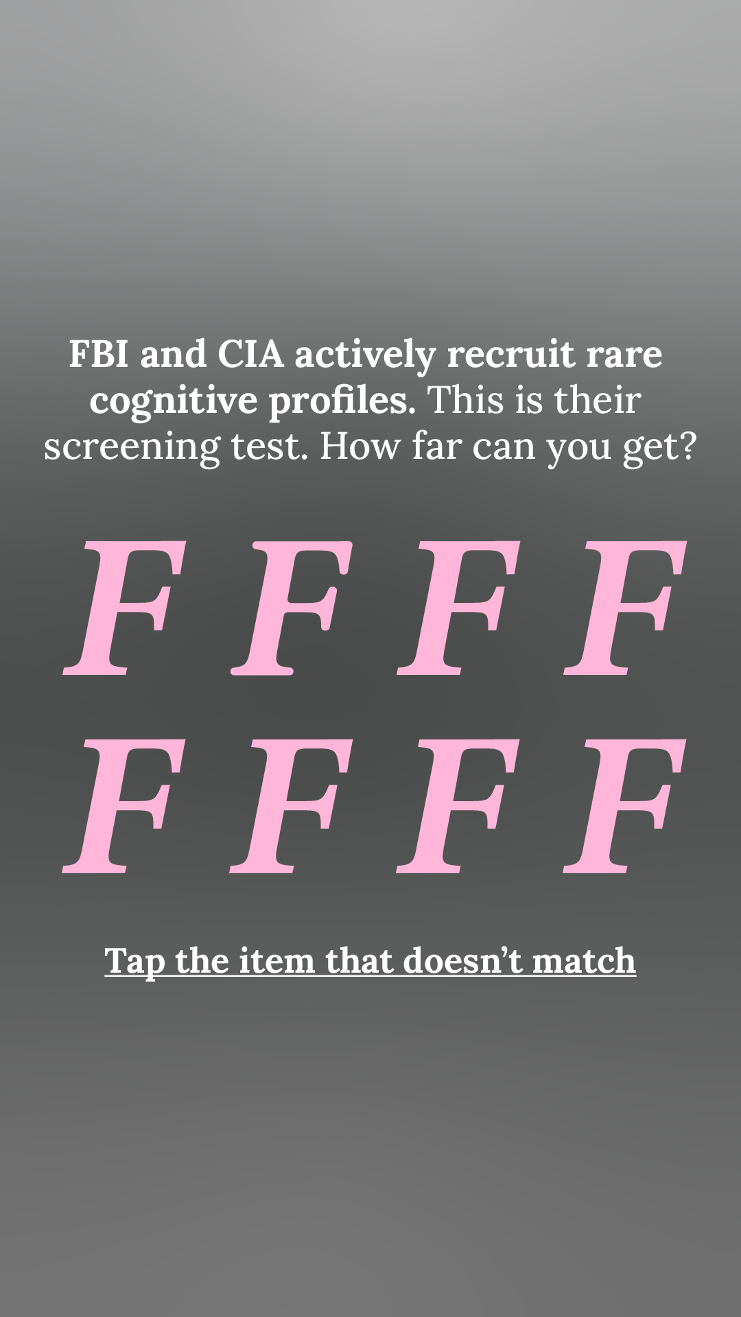 Brain Health Check Facebook ad