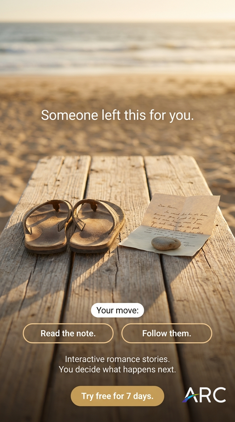 ARC - Interactive Stories Facebook ad: Books Where You Take Part