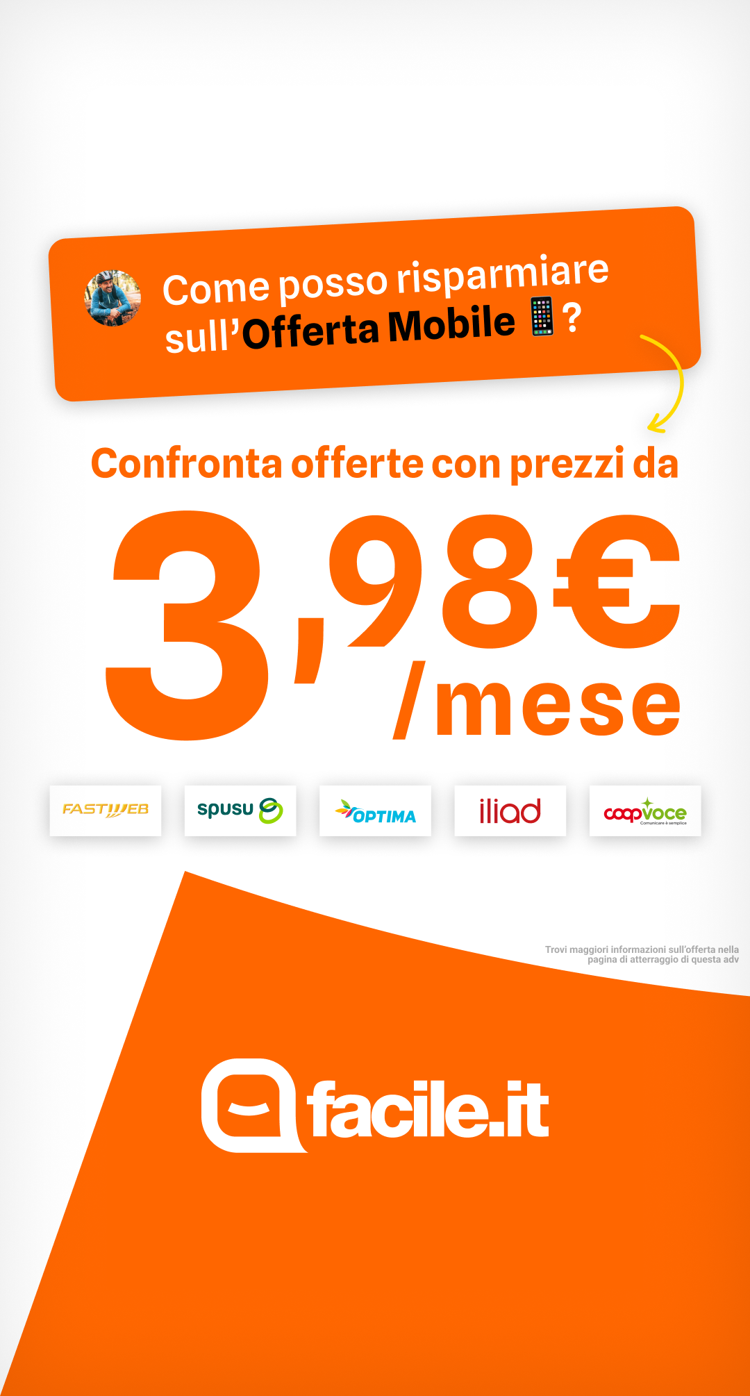 Facile.it Facebook ad from Jun 25, 2026