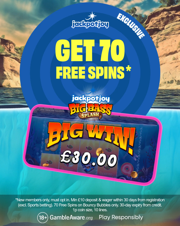 Jackpotjoy Facebook ad