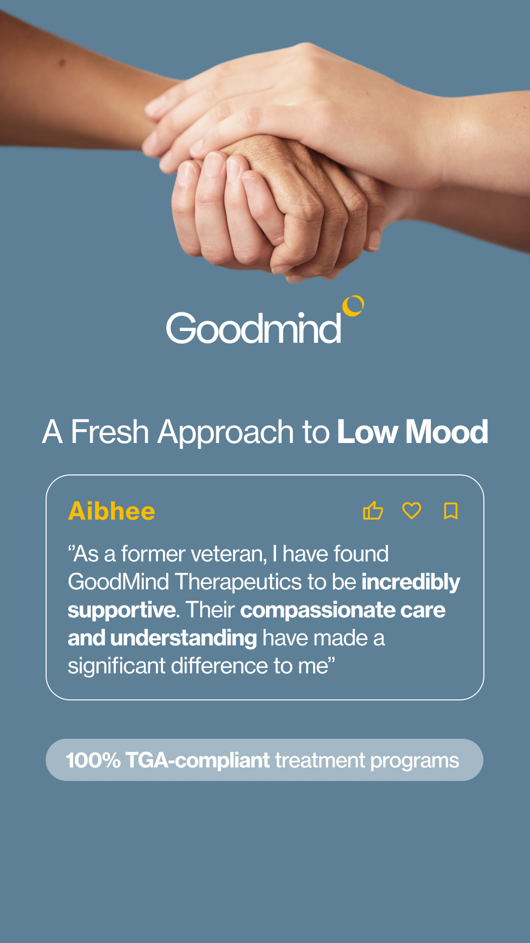 GoodMind Facebook ad