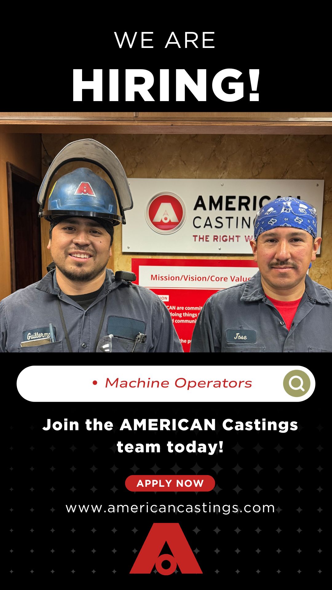 American Castings, LLC Facebook ad