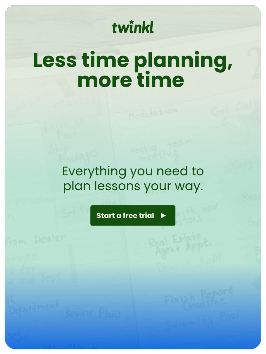 Twinkl Teaching Resources - United States Facebook ad: Your Lesson Plan Hero