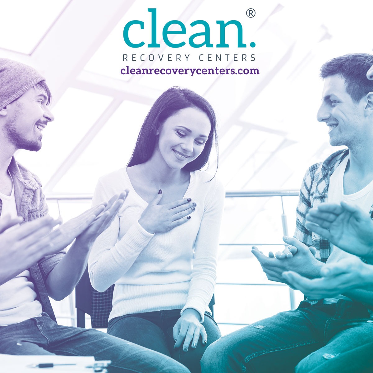Clean Recovery Centers Facebook ad