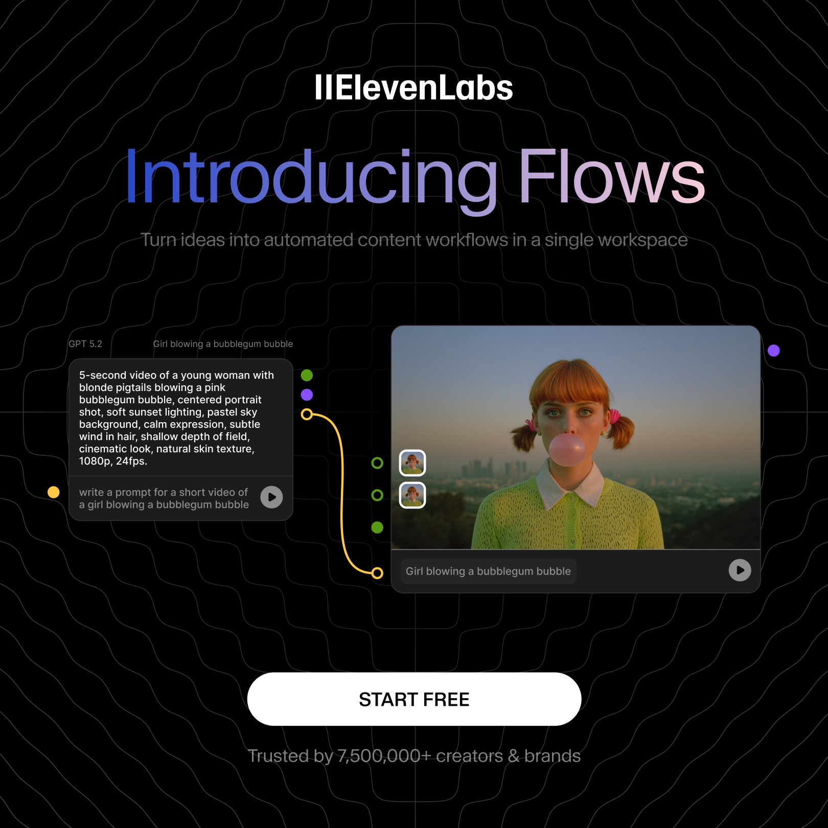 ElevenLabs Facebook ad