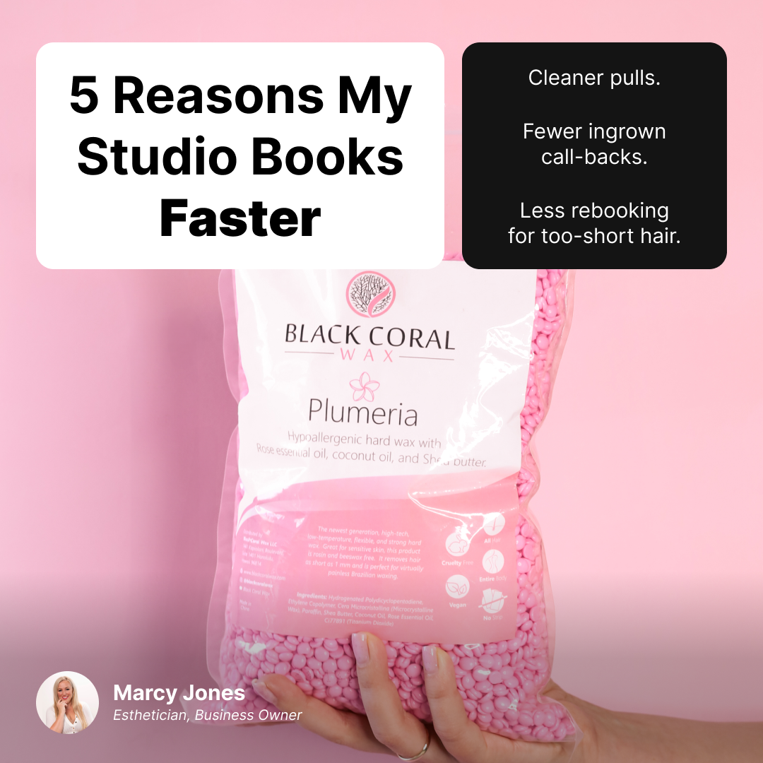 Black Coral Wax Facebook ad